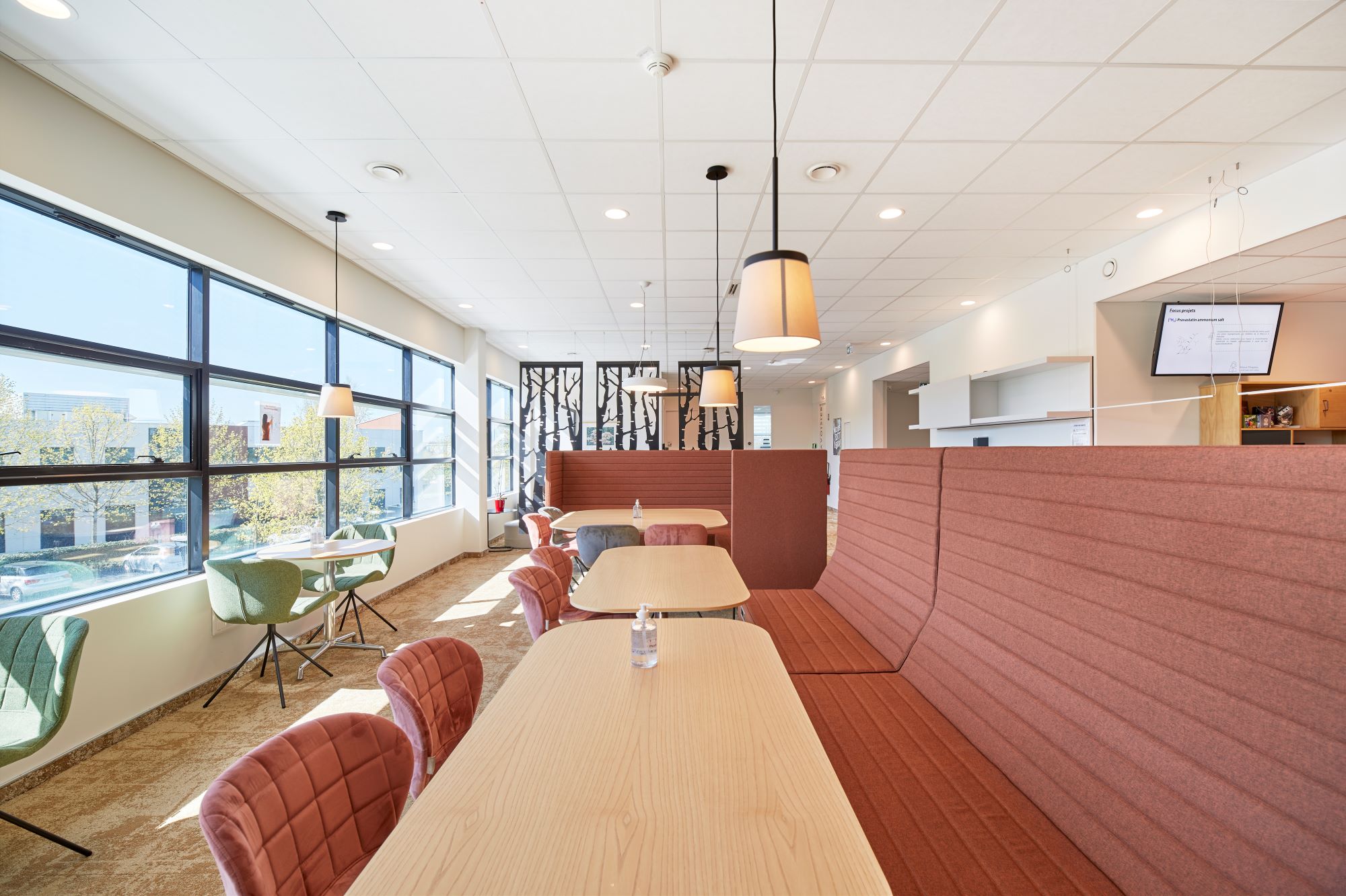 Tertia Solutions, spécialiste en mobilier de bureau professionnel - Espace de repos / réfectoire Alsachim