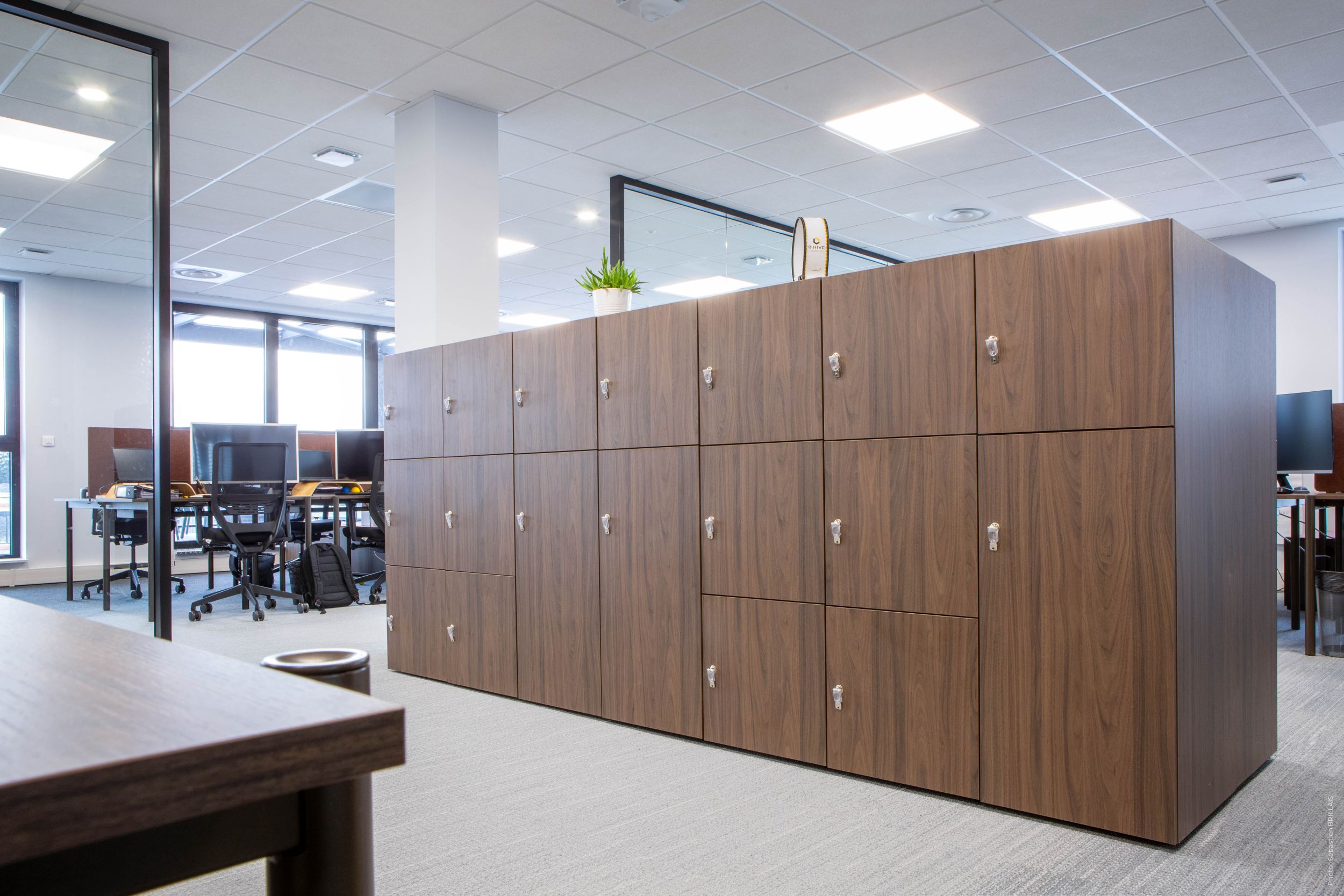 Casiers openspace B-Hive