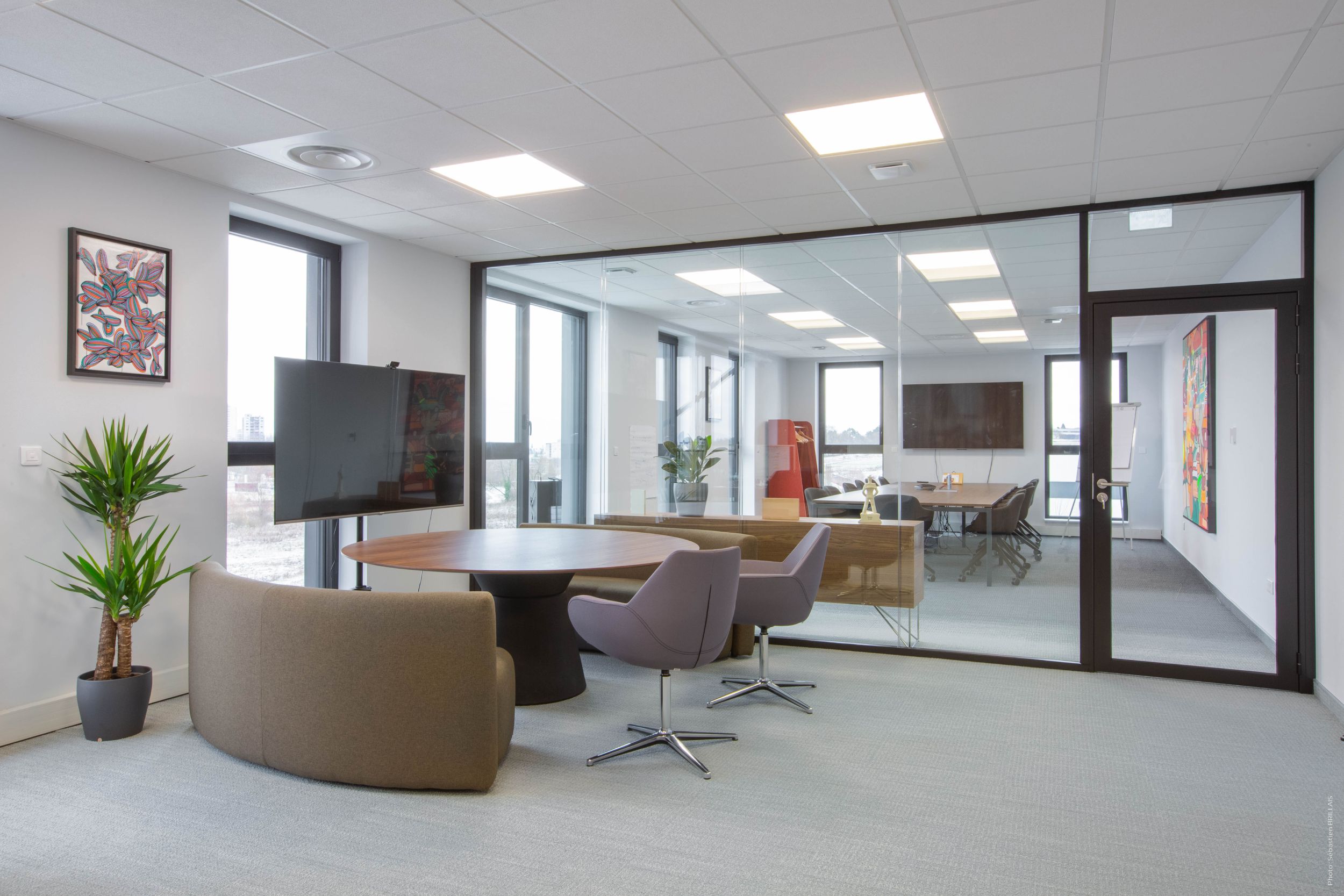 Salle de réunion et bureau direction B-Hive