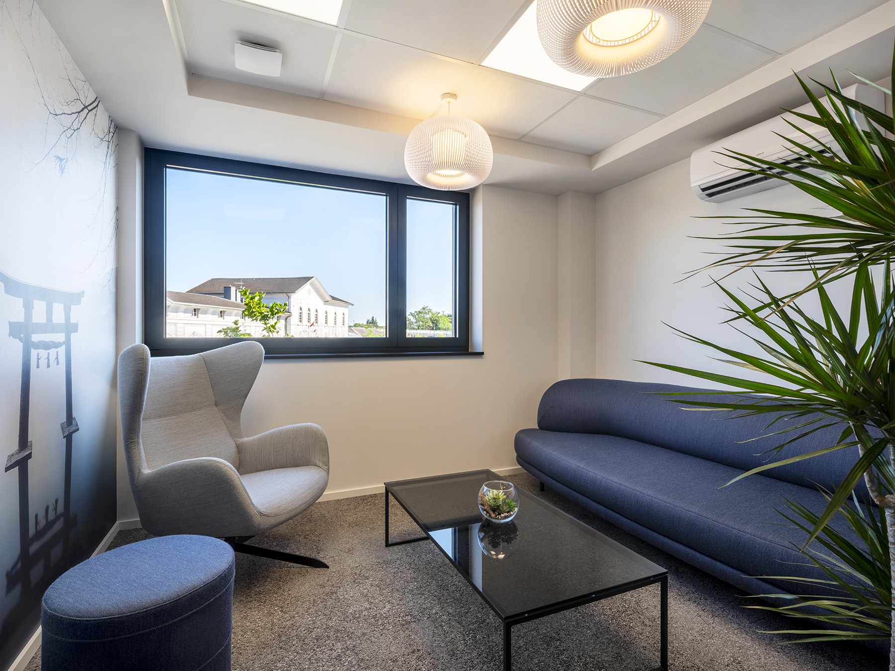 Tertia Solutions, spécialistes en aménagement de bureaux professionnels - Asahi Kasei espace détente