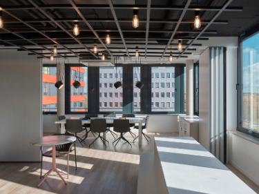 Tertia Solutions - mur mobile bureau professionnel - Il Cosmetics mur ouvert