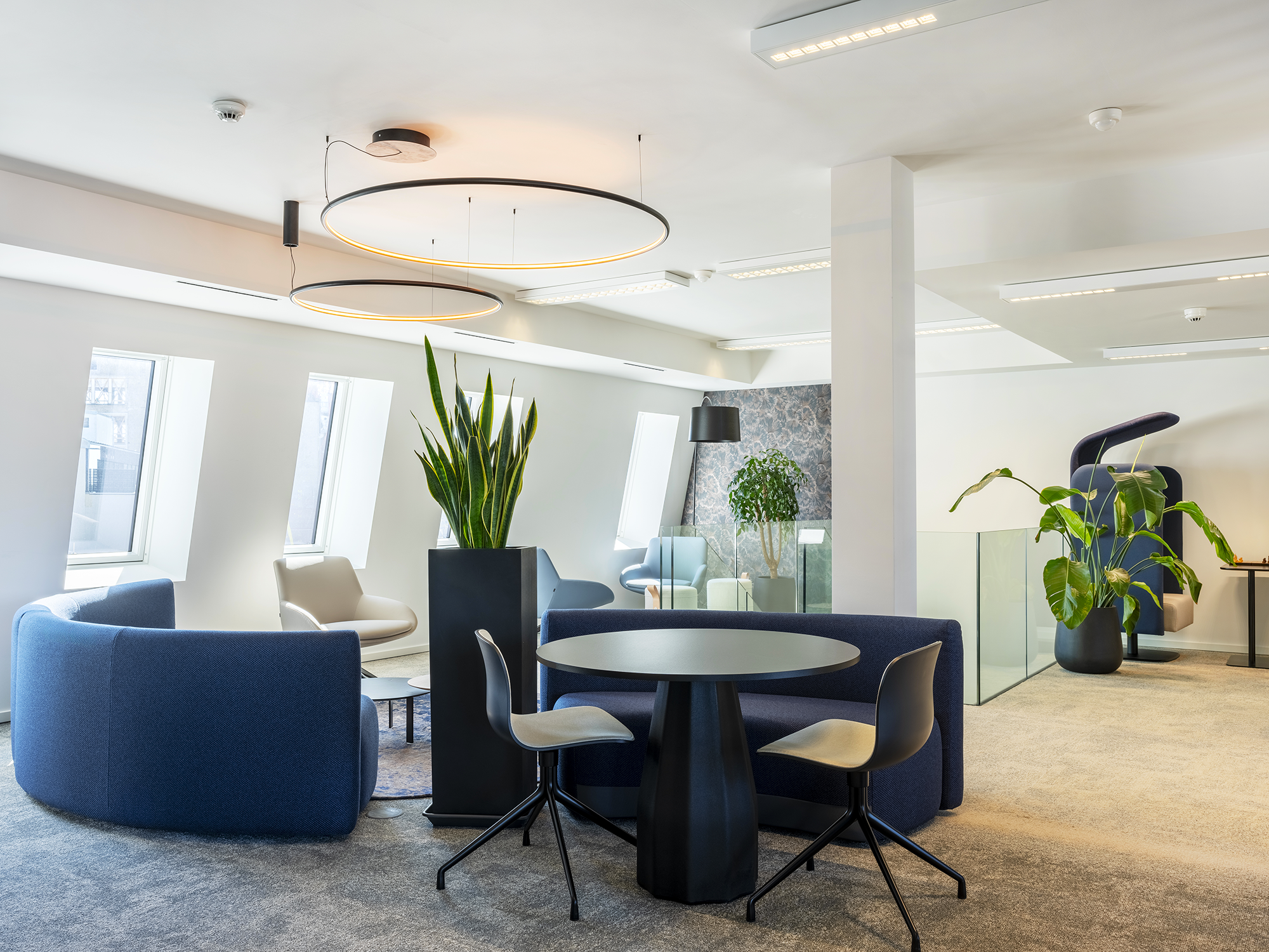 Accueil et lounges pour agencement CHR avec Tertia