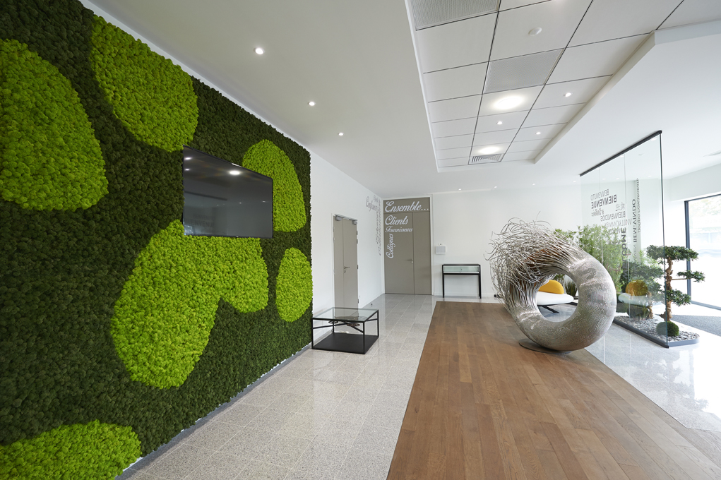 Tertia Solutions, spécialistes en aménagement de bureaux professionnels - Déco personnalisée cloison amovible