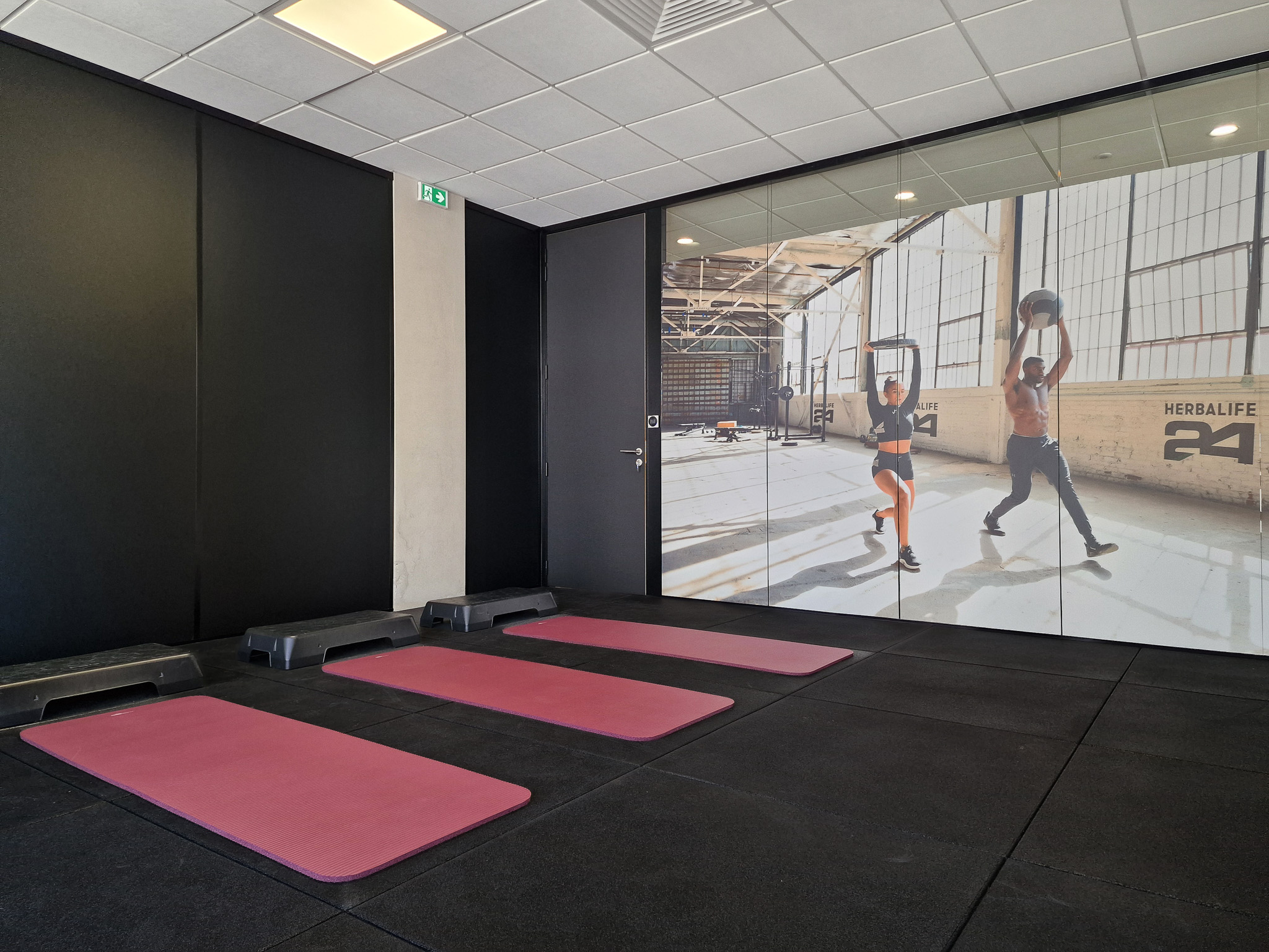 Tertia Solutions, expert en aménagement d'espaces de travail - Salle de sport - Herbalife